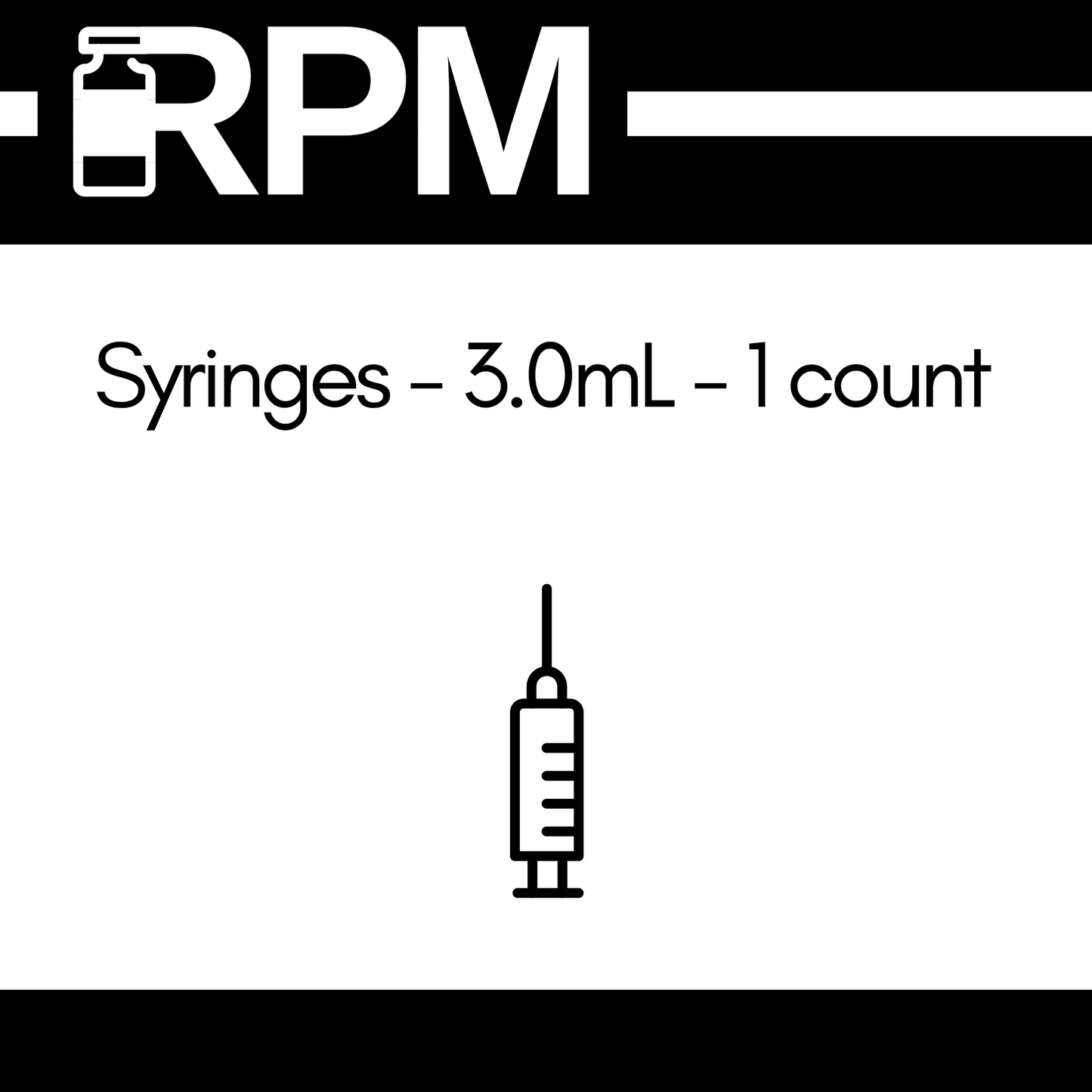 Syringe - 3mL